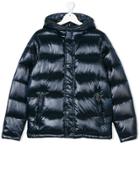 Freedomday Junior Hooded Padded Coat - Blue