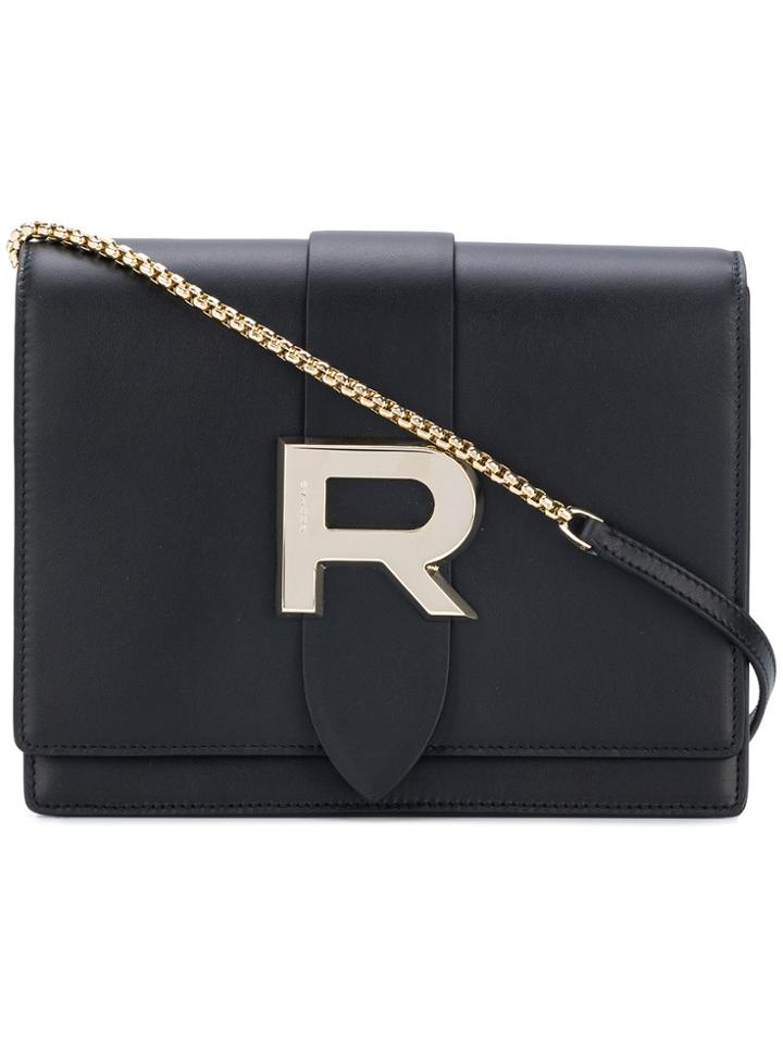Rochas Logo Shoulder Strap - Black