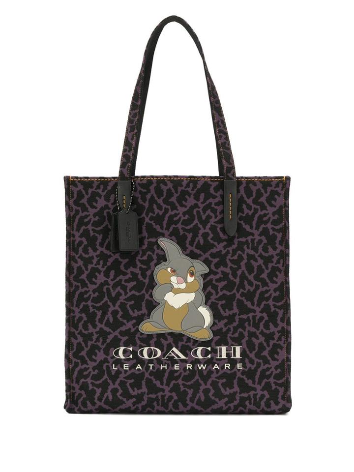 Coach Disney Shopping Tote Bag - Black