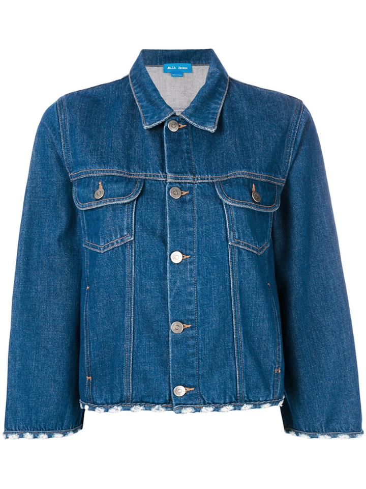 Mih Jeans Arch Denim Jacket - Blue