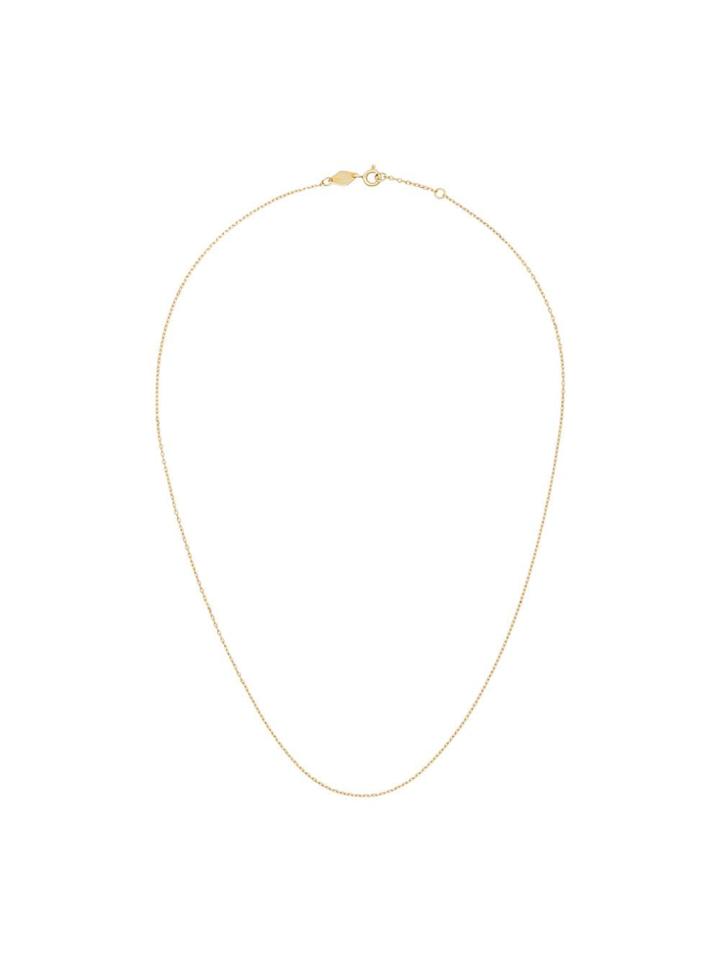 Anni Lu 18k Gold Plated Silver Cross Chain 45 Necklace - Metallic