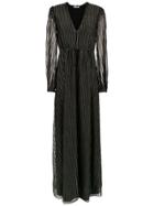 Nk Knit Lurex Dress - Black