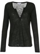 Venroy Henley T-shirt - Black