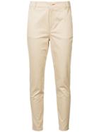 Loveless Classic Slim-fit Trousers - Brown