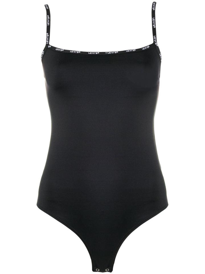 Levi's Logo Vest Top - Black