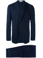 Boglioli Two Piece Suit, Men's, Size: 52, Blue, Virgin Wool/spandex/elastane/cupro