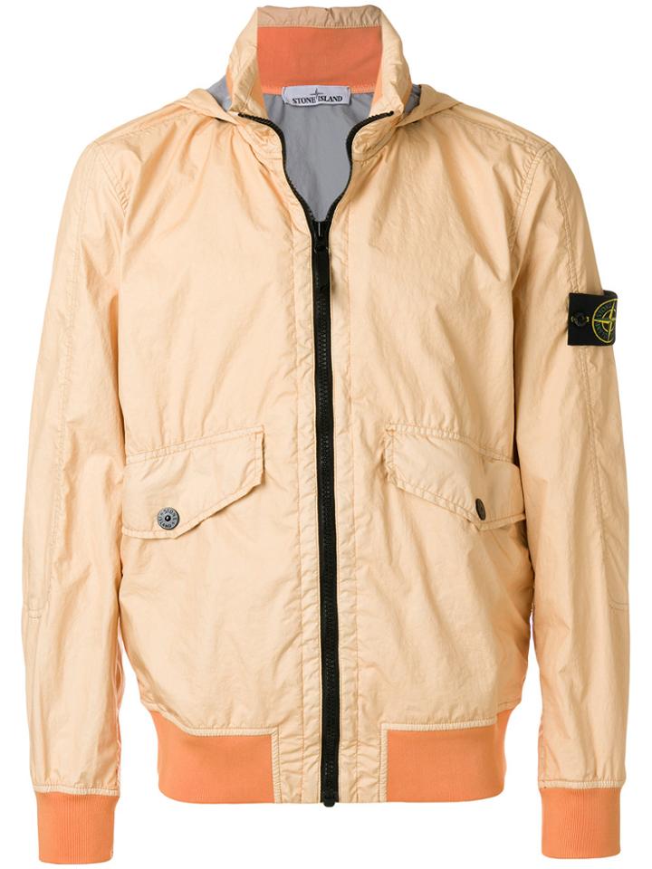 Stone Island Membrana 3l Tc Jacket - Yellow & Orange