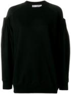Victoria Victoria Beckham Long Sleeve Sweatshirt - Black