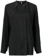 Giorgio Armani Pre-owned 1990's Pointed Collar Shirt - Black