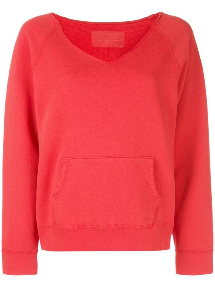 Nili Lotan Tiara Sweatshirt - Red