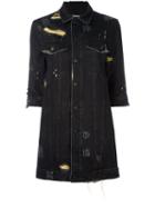 Filles A Papa 'eagle' Denim Dress