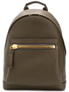 Tom Ford Large Zipper Backpack - Brown