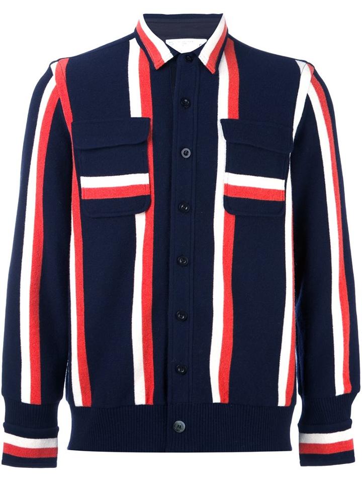 Sacai Knitted Shirt Jacket