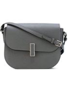 Valextra - Retro Cross Body Bag - Women - Calf Leather - One Size, Grey, Calf Leather