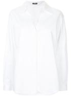 Jil Sander Navy Classic Shift Shirt - White