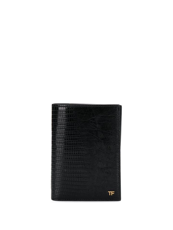 Tom Ford Tom Ford - Man - Passport Wallet - Black