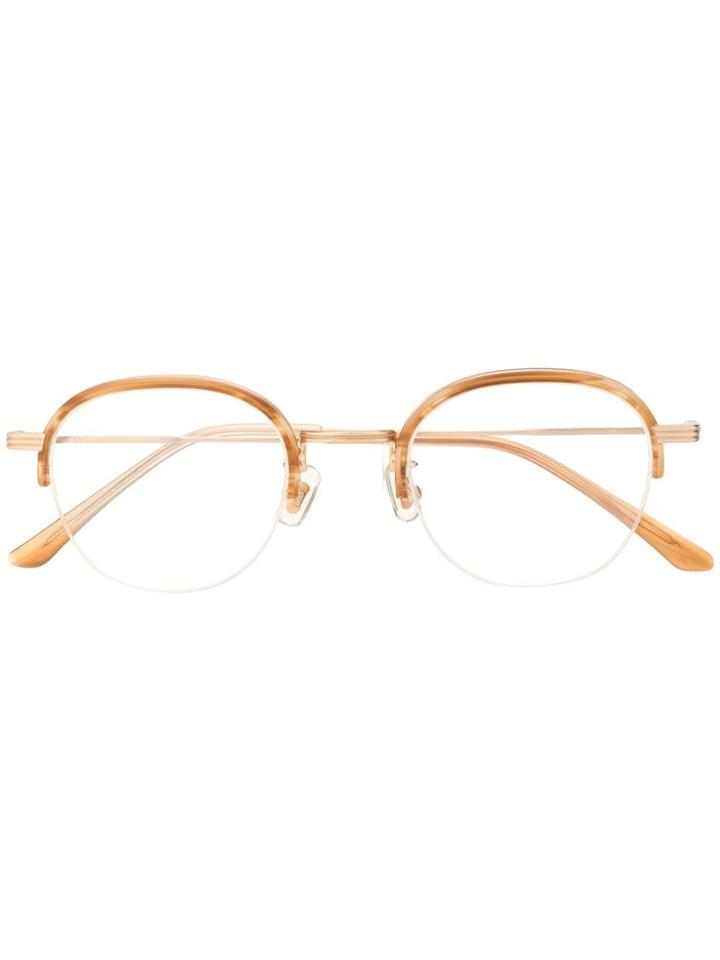 Gentle Monster Mig B1 Optical Glasses - Brown