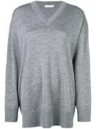 The Row Fine-knit Jumper - Grey
