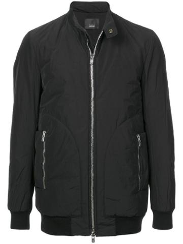 Thamanyah Padded Biker Jacket - Black