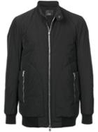 Thamanyah Padded Biker Jacket - Black