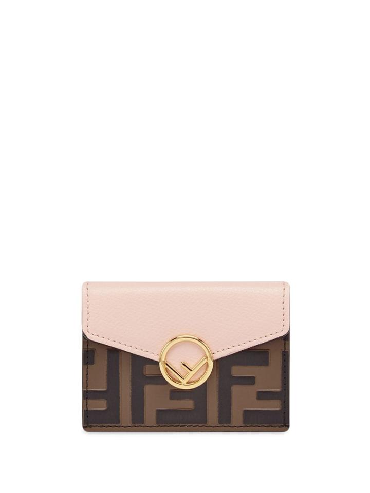 Fendi Micro Tri-fold Wallet - Brown