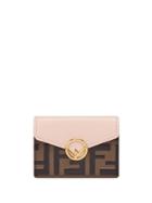 Fendi Micro Tri-fold Wallet - Brown