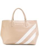 Marc Ellis - Stripes Tote - Women - Leather - One Size, Nude/neutrals, Leather