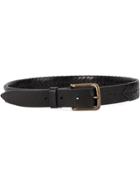 Laura B Buckle Belt - Black