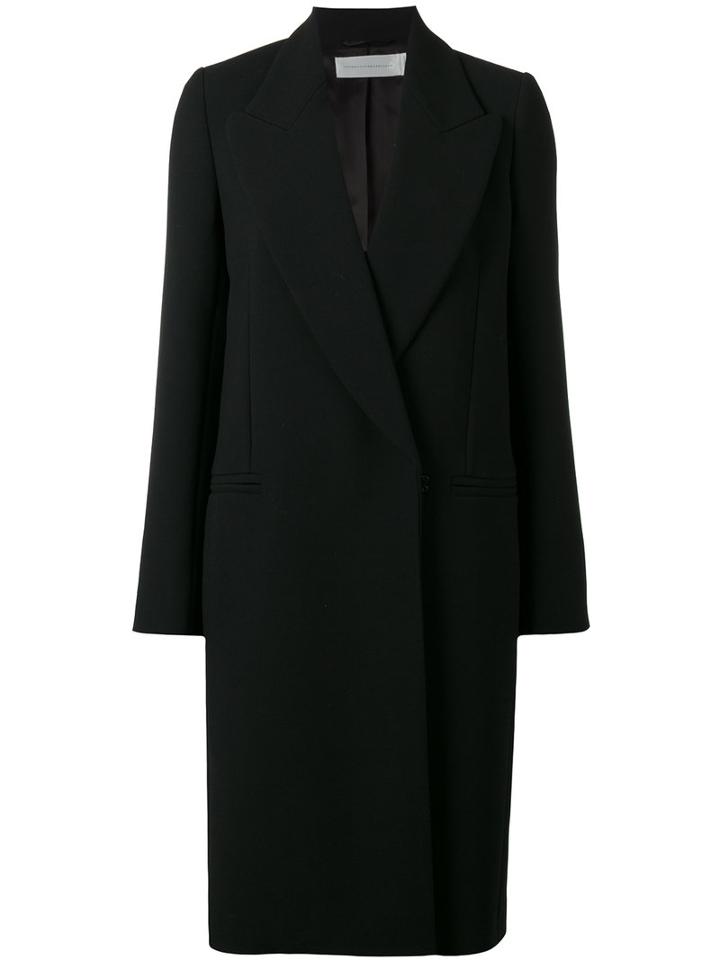 Victoria Victoria Beckham Tailored Oversized Coat, Women's, Size: 12, Black, Wool/viscose