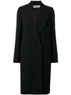 Victoria Victoria Beckham Tailored Oversized Coat, Women's, Size: 12, Black, Wool/viscose