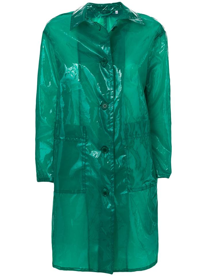 Aspesi Gelée Raincoat - Green