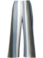 Pleats Please Issey Miyake Micro Pleated Trousers - Blue