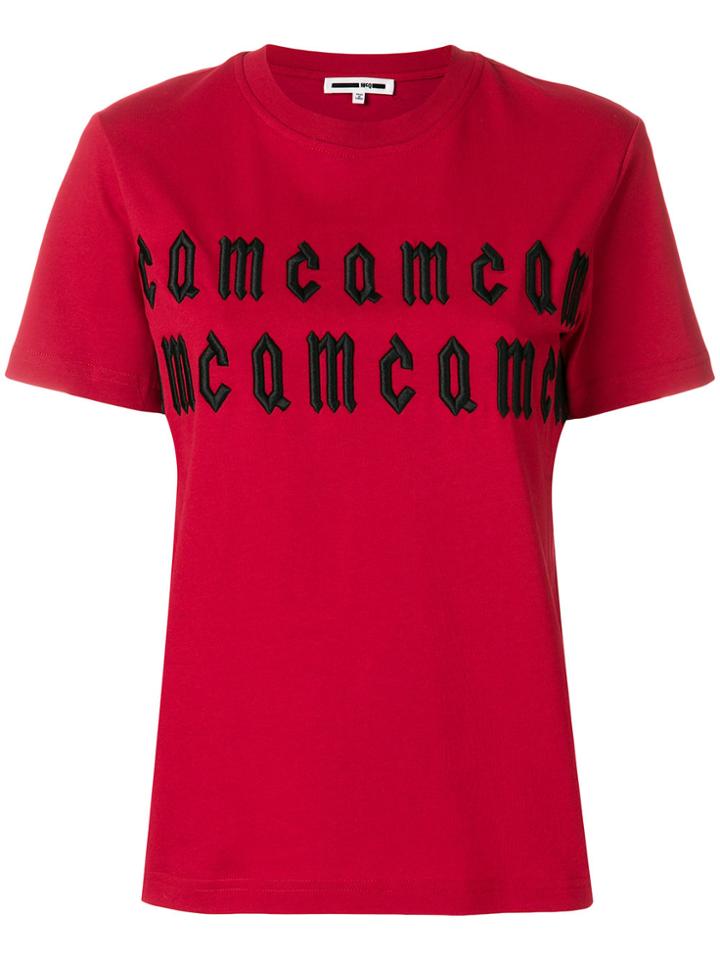 Mcq Alexander Mcqueen Embroidered T-shirt