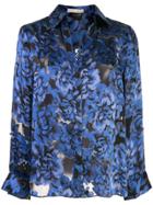 Alice+olivia Eloise Roll Cuff Btn Down - Blue