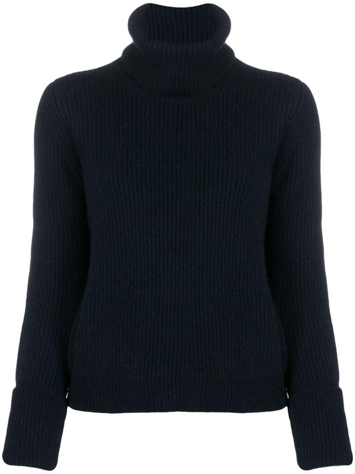 Alyki Ribbed Knit Jumper - Blue