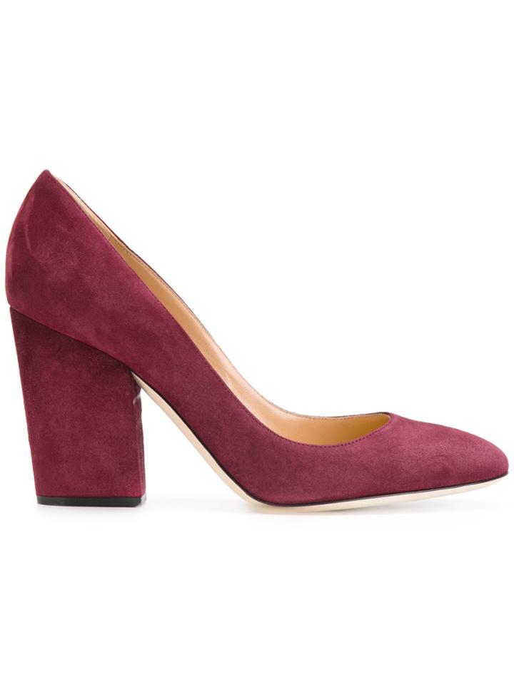 Sergio Rossi Classic Pumps - Pink & Purple