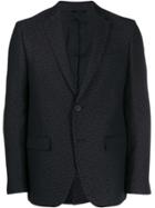 Fendi Jacquard Slim-fit Jacket - Blue