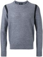 Kent & Curwen Contrast Trim Jumper - Grey