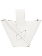 Carolina Santo Domingo Amphora Shoulder Bag - White