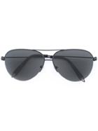 Victoria Beckham Thin Framed Sunglasses - Black