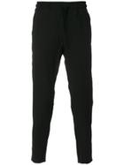 Y-3 Tapered Tracksuit Bottoms - Black