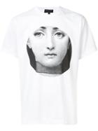 Comme Des Garçons Homme Plus - Face Print T-shirt - Men - Polyester - M, White, Polyester