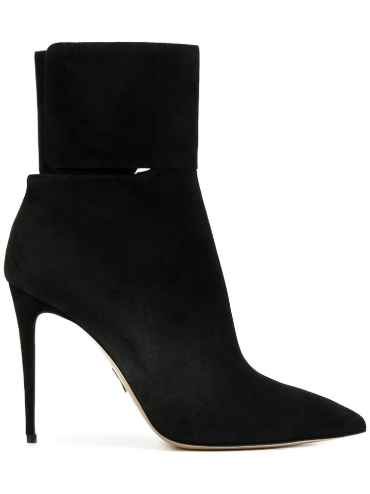 Paul Andrew Pointed Toe Boots - Black