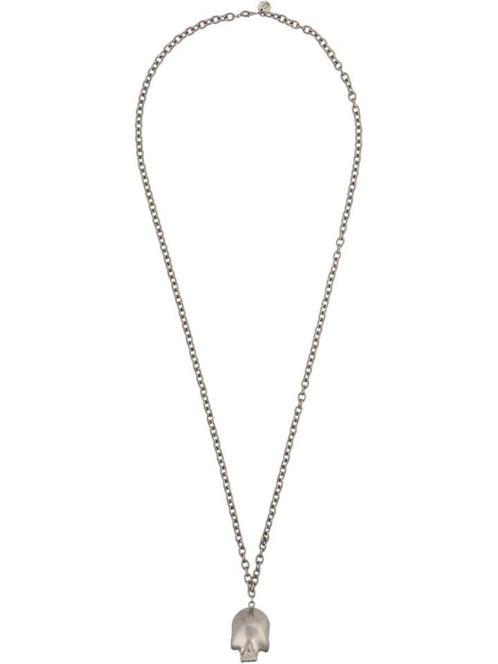 Undercover Skull Pendant Necklace - Silver