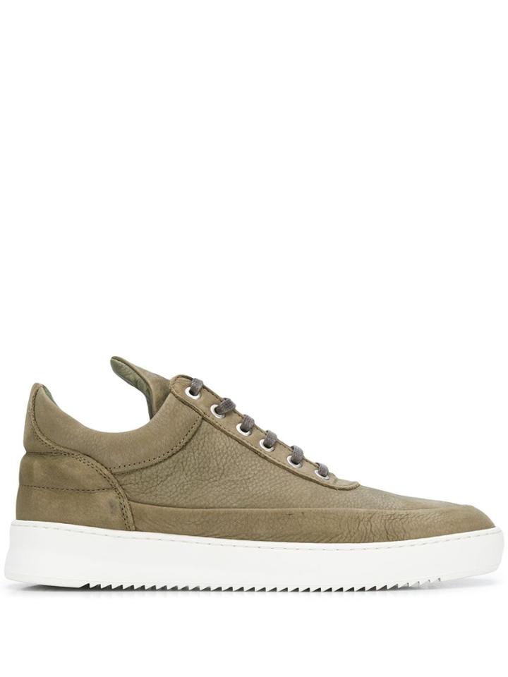 Filling Pieces Ankle Lace-up Sneakers - Green