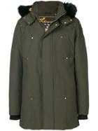 Moose Knuckles Hooded Padded Coat - Green
