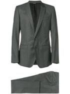 Dolce & Gabbana Striped Two-piece Suit - Grey