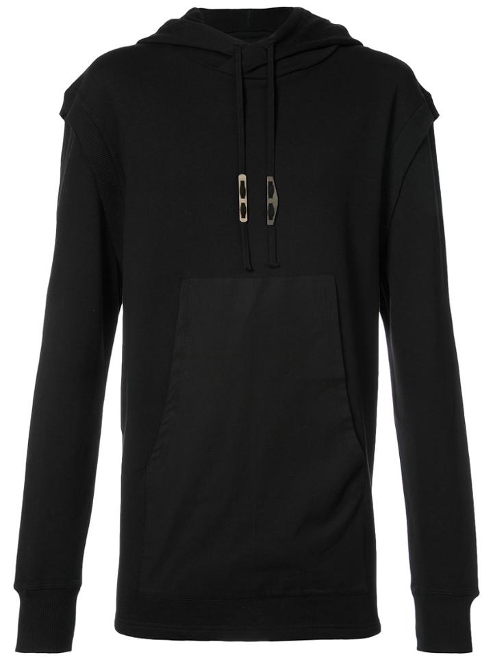 Damir Doma Kangaroo Pocket Hoodie - Black