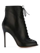 Gianvito Rossi Lace-up Ankle Boots