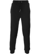Diesel Tapered Track Pants, Men's, Size: Medium, Black, Cotton/polyester